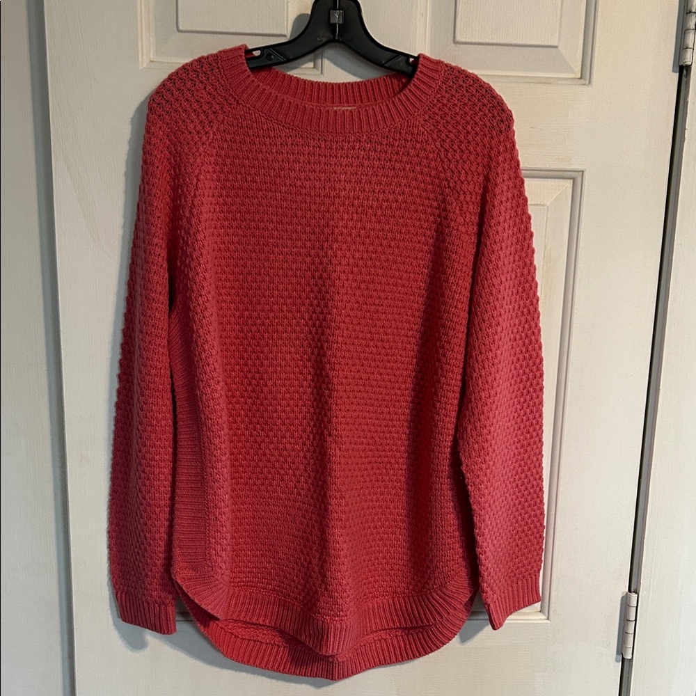 St. John's Bay pink Crew Neck Sweater